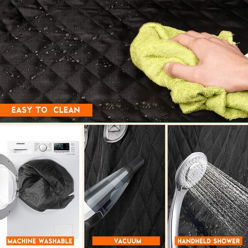Waterproof Dog Car Seat Cover – Non-Slip Back Seat Protector for Cars, Trucks & SUVs